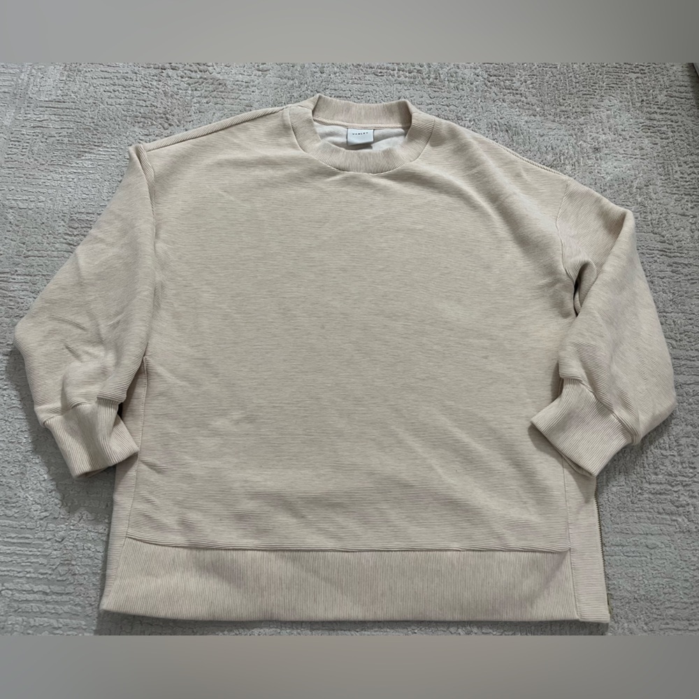 Varley Mae Boyfriend Sweatshirt- Ottoman